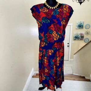 Vintage Colorful Dress